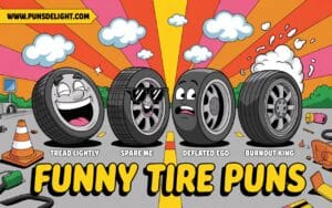 funny tire puns