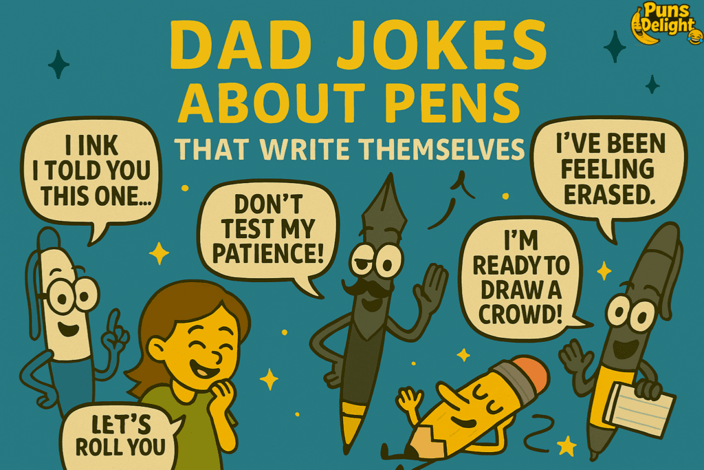 Dad Jokes About Pens