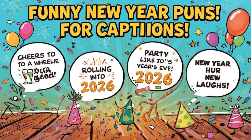Funny New Year Puns (Most Popular & Trending)