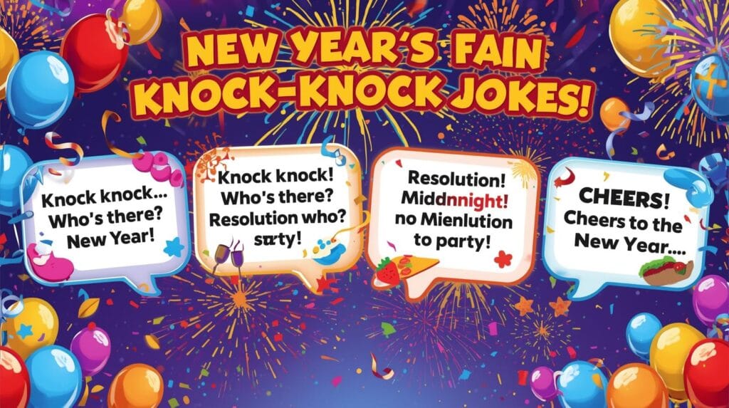 New Year Knock-Knock Jokes