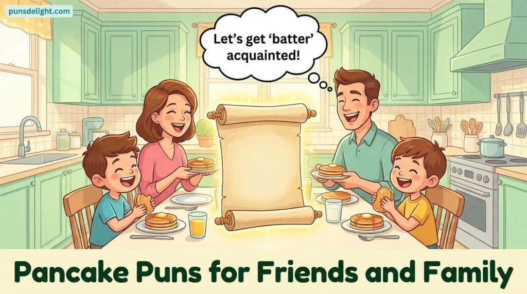 Pancake Puns for Friends and Family