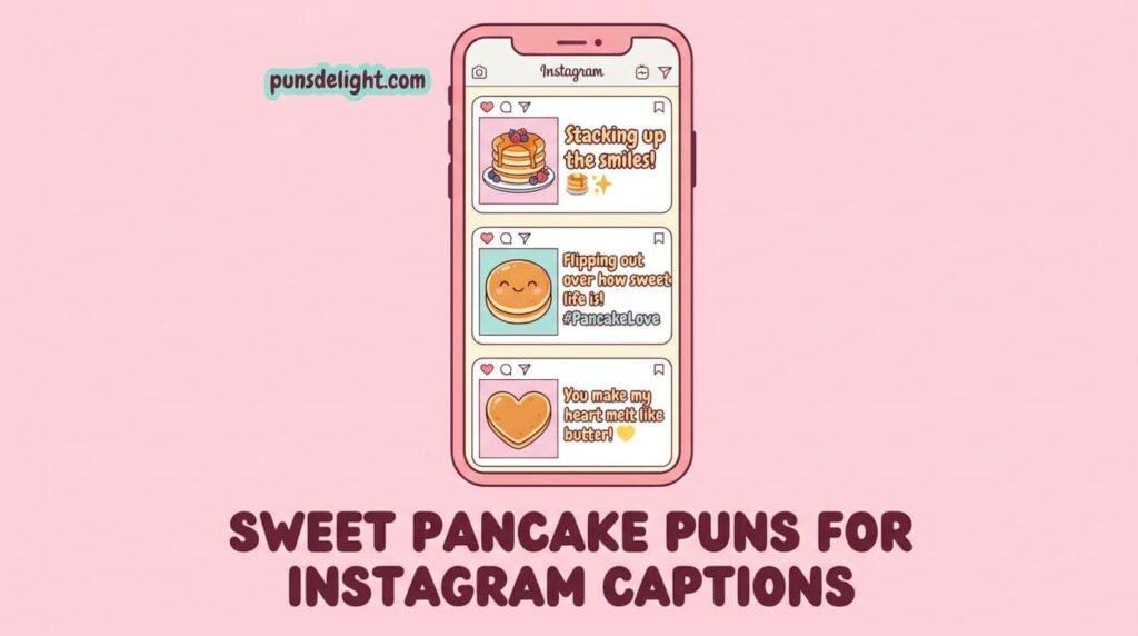 Sweet Pancake Puns for Instagram Captions