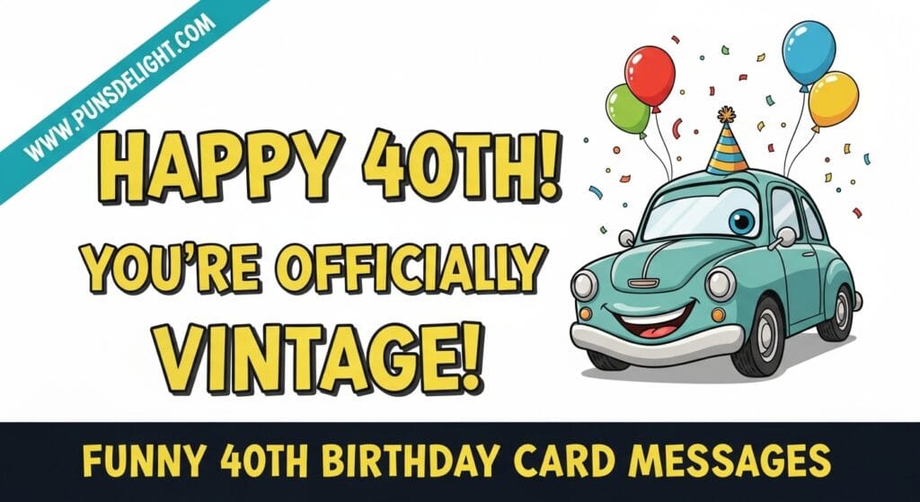 Turning 40? Hilarious 40th Birthday Jokes to Share 16 40th Birthday Jokes