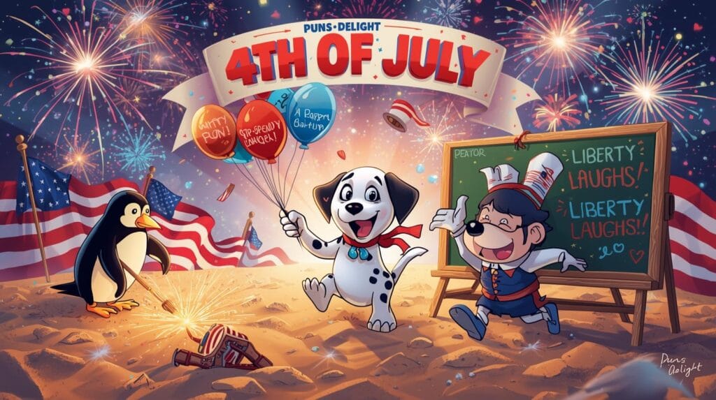 🎆 214+ Hilarious 4th of July Puns That’ll Spark Your Sense of Humor 🇺🇸 2026 Updated 12 4th of July-Themed Wordplay Jokes
