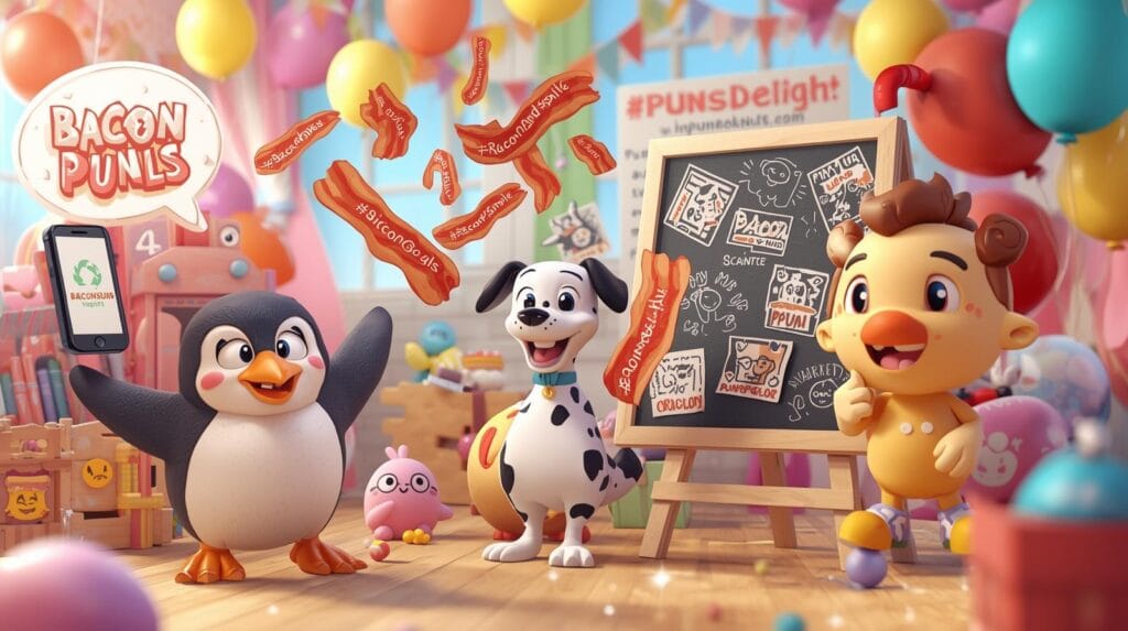 bacon puns for instagram