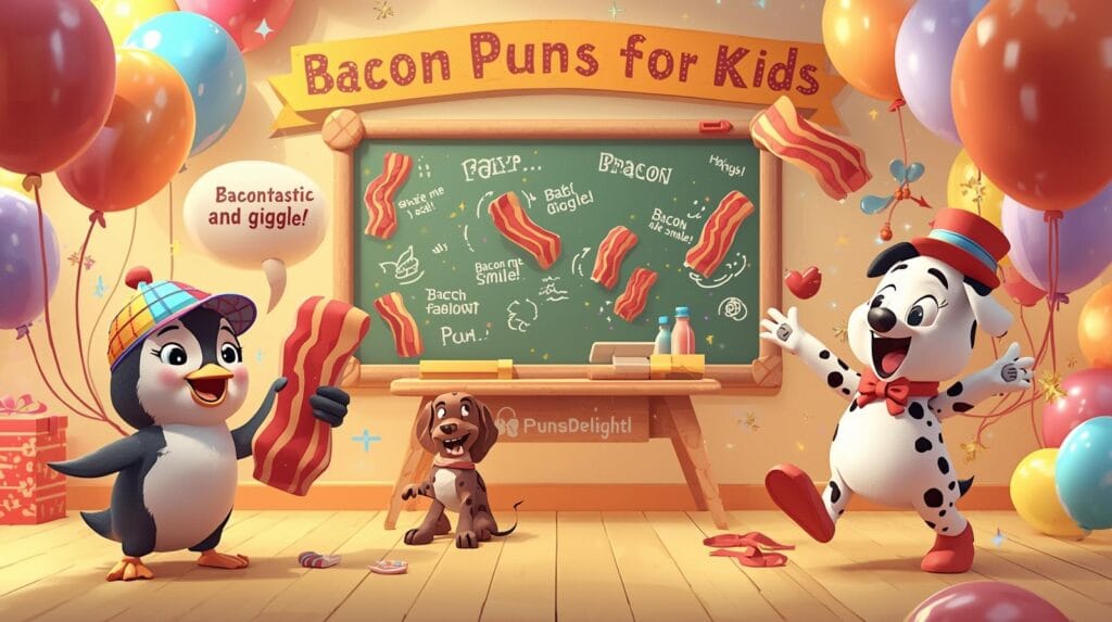 bacon puns for kids