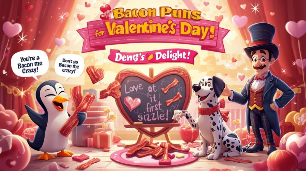bacon puns for valentines day 1
