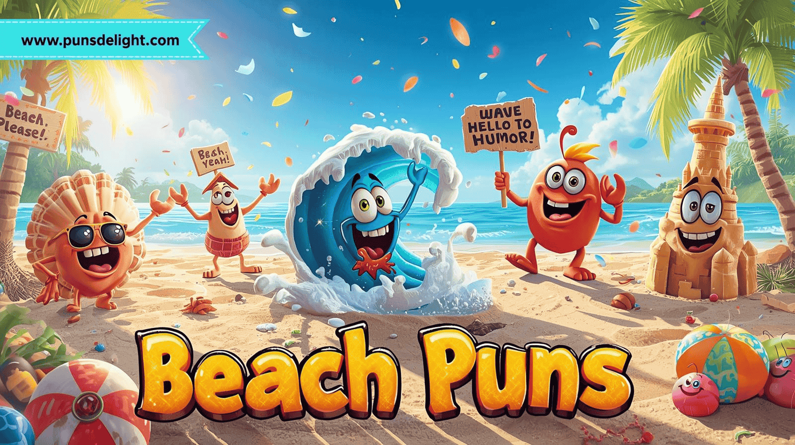 beach puns