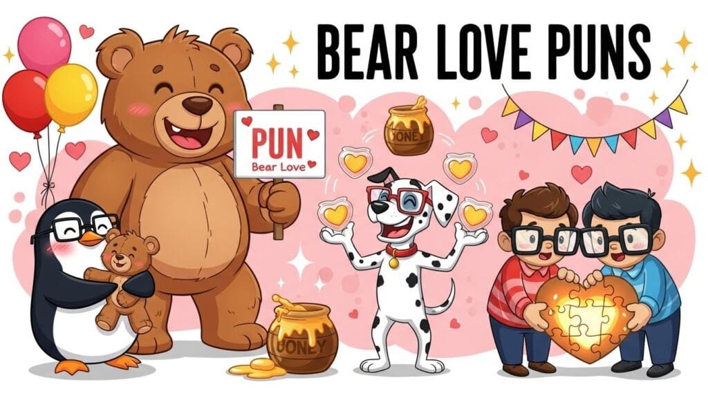 🐻 Bear Love Puns