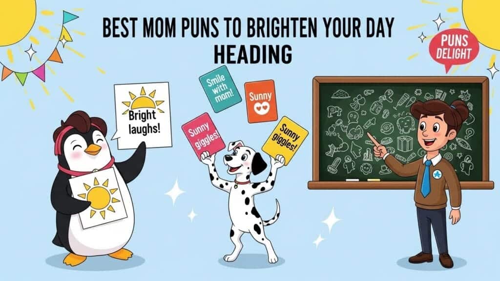 Best Mom Puns to Brighten Your Day