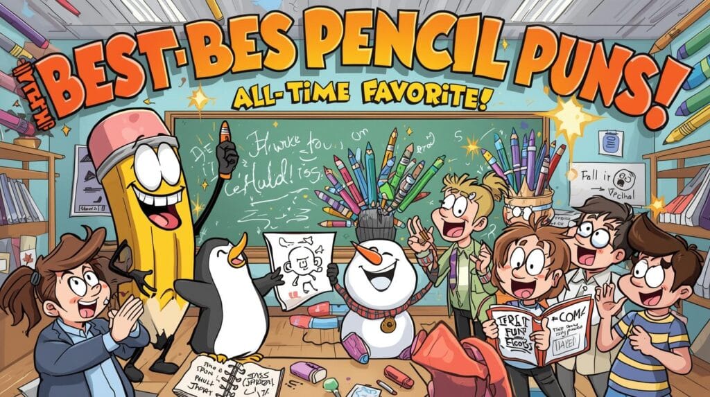 Best Pencil Puns (All-Time Favorites)