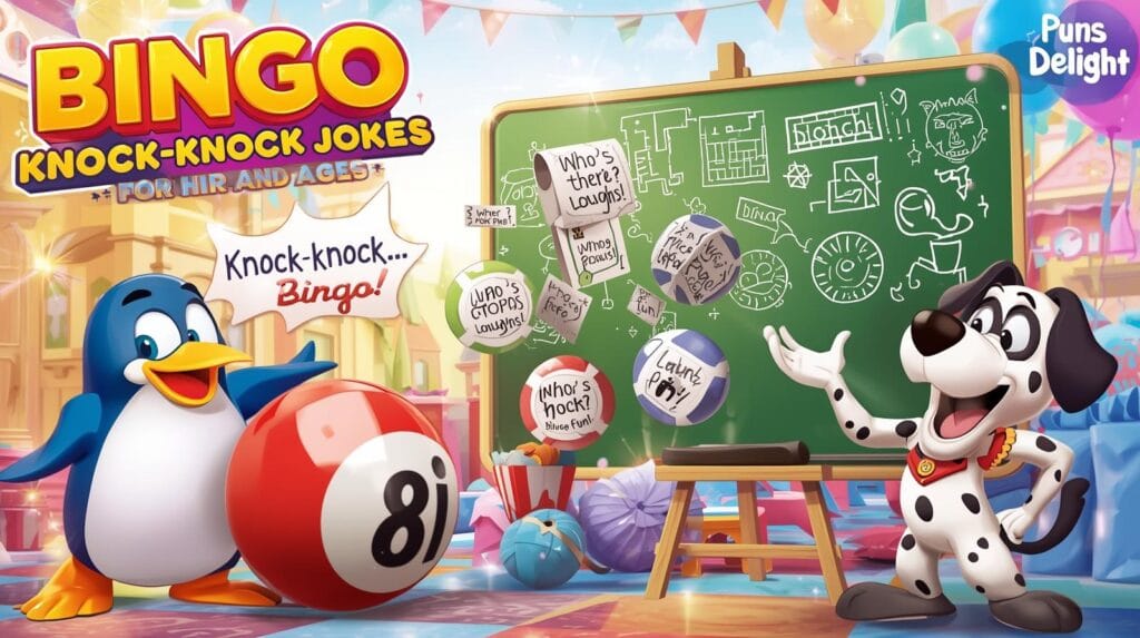 Bingo Knock-Knock Jokes for All Ages