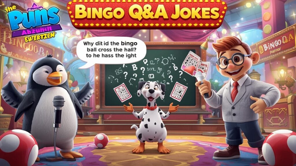 Bingo Q&A Jokes for an Interactive Game Night
