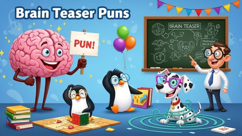 Brain Teaser Puns