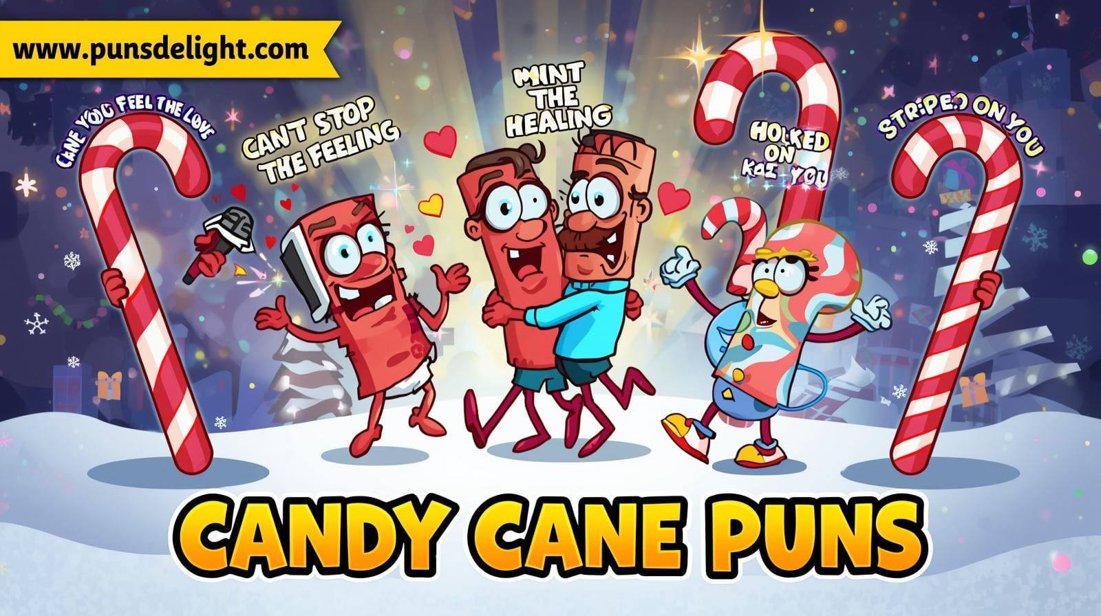 candy cane puns
