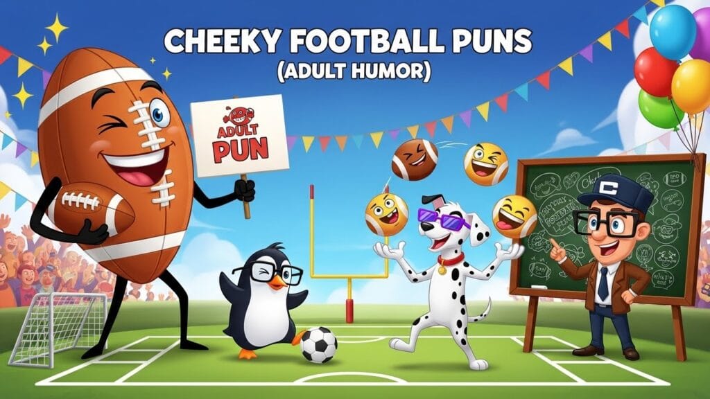 ⚽Cheeky Football Puns (Adult Humor)