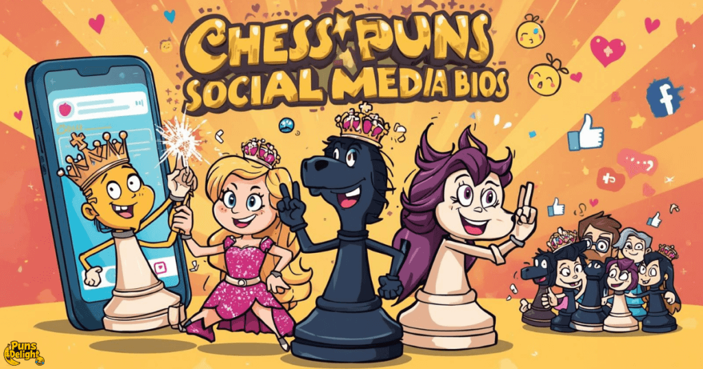 Chess Puns for Social Media Bios