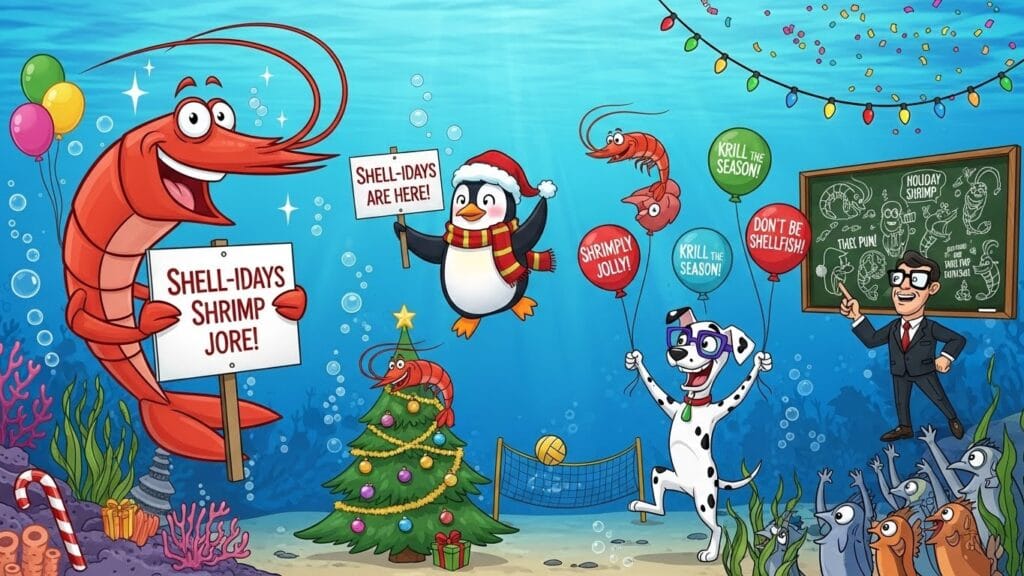Christmas & Holiday Shrimp Jokes