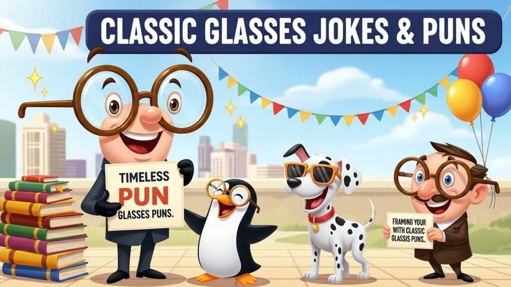 Classic Glasses Jokes & Puns