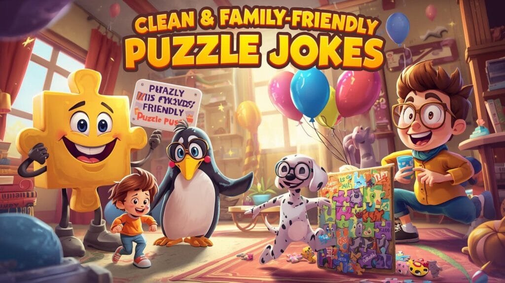 Clean & Family-Friendly Puzzle Jokes