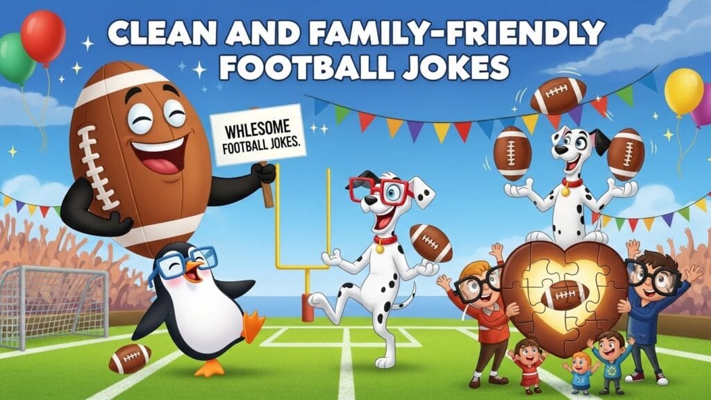 ⚽Clean and Family-Friendly Football Jokes