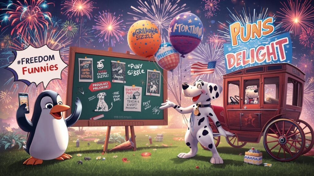🎆 214+ Hilarious 4th of July Puns That’ll Spark Your Sense of Humor 🇺🇸 2026 Updated 7 Clever and Creative 4th of July Puns for Instagram