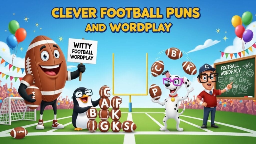 ⚽Clever Football Puns and Wordplay