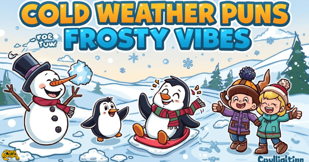 🥶 Cold Weather Puns for Frosty Vibes