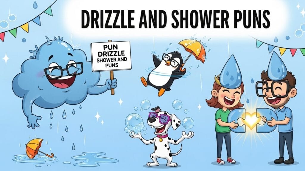 Drizzle and Shower Puns