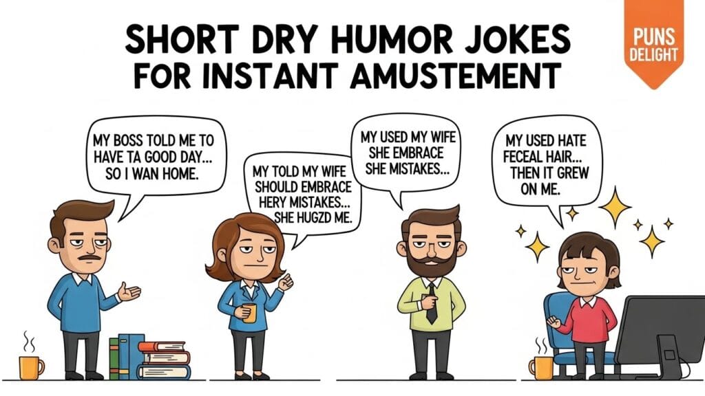 Dry Humor Jokes