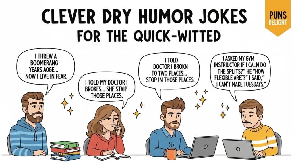 Dry Humor Jokes