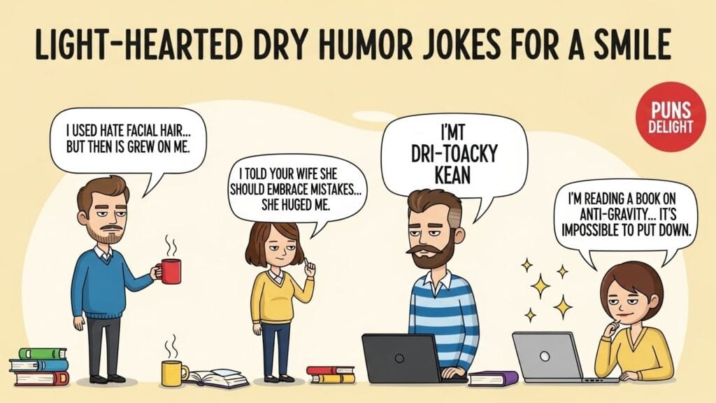 Dry Humor Jokes