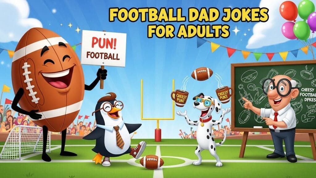 ⚽Football Dad Jokes for Adults