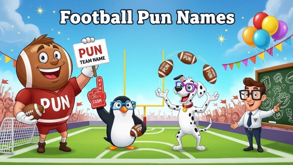 ⚽Football Pun Names