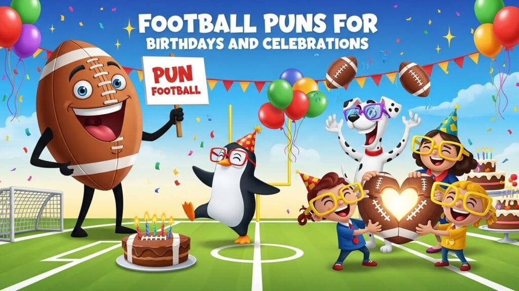 ⚽Football Puns for Birthdays and Celebrations