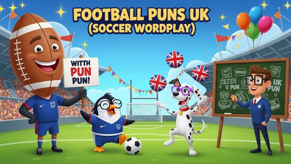 ⚽Football Puns UK (Soccer Wordplay)