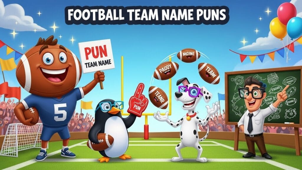 ⚽Football Team Name Puns