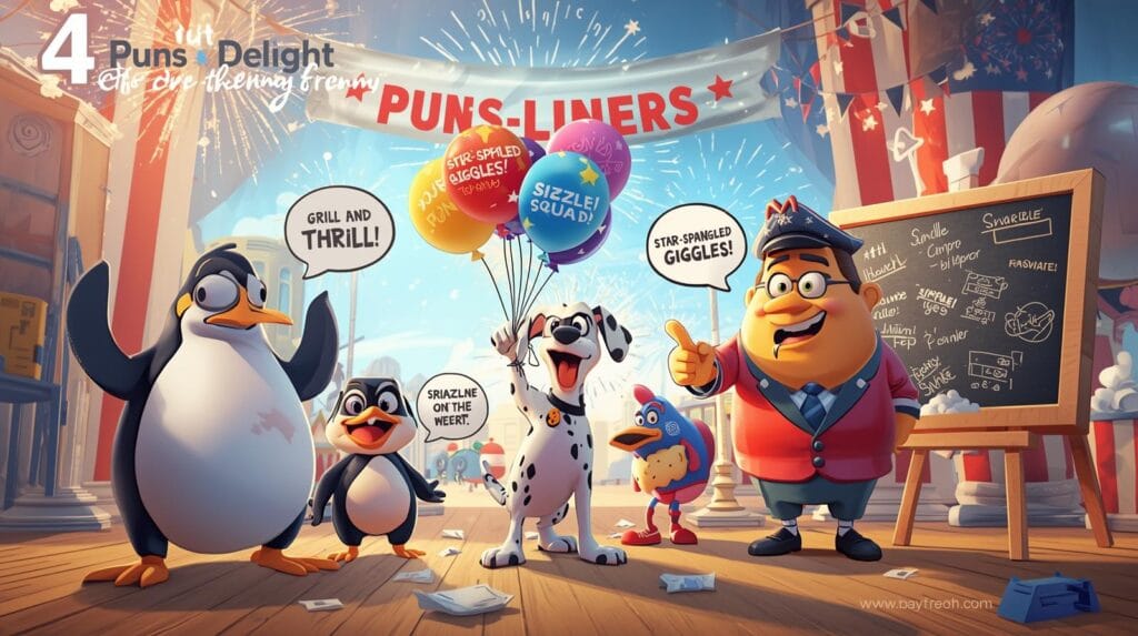 🎆 214+ Hilarious 4th of July Puns That’ll Spark Your Sense of Humor 🇺🇸 2026 Updated 8 Funny 4th of July One-Liners