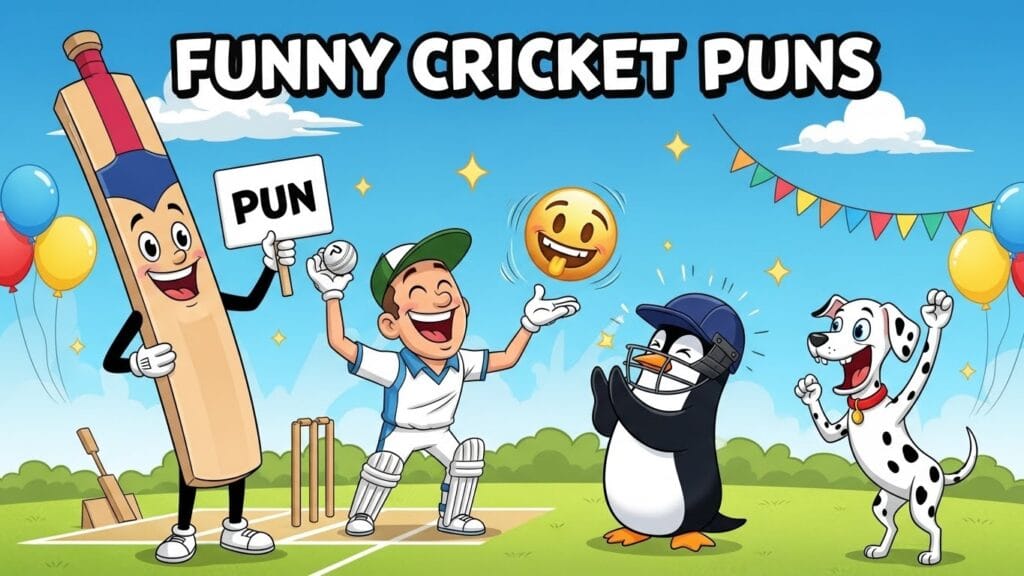 Funny Cricket Puns