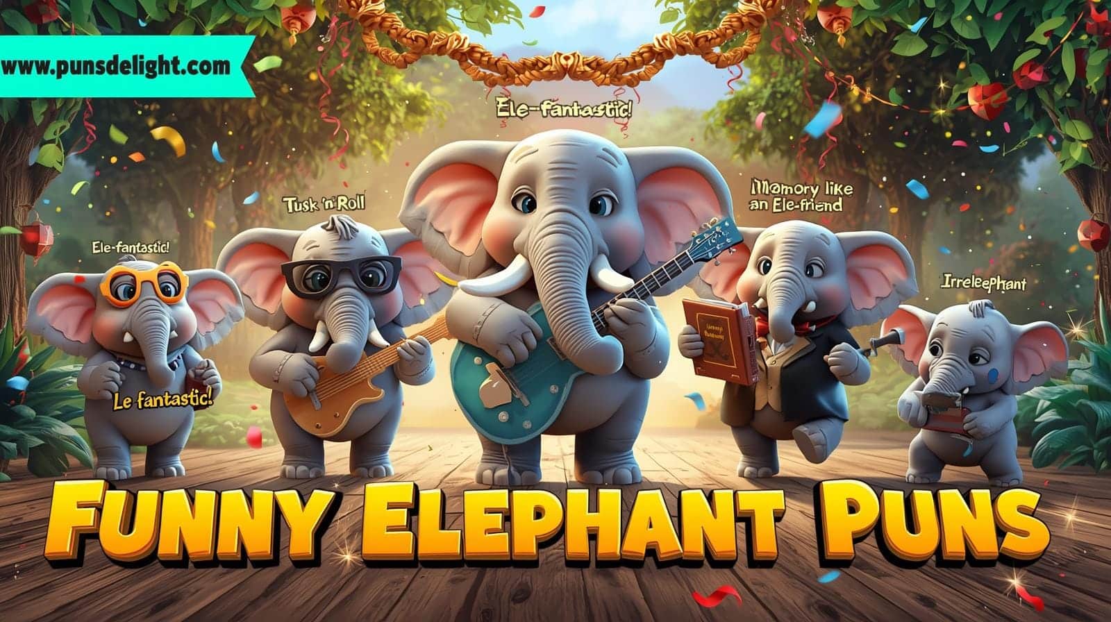Funny Elephant Puns