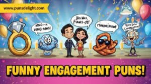 funny engagement puns