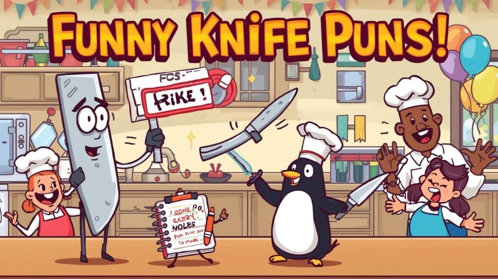 ๐ช 285+ Knife Puns That Will Slice Through Your Boredom (Funny, Clever & Clean) 2026 2 Funny Knife Puns