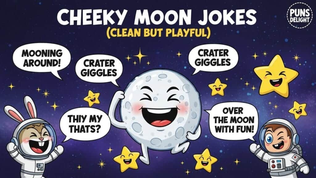 🌕250+ Funny Moon Puns That Are Out of This World 2026🚀🌝 2026 updated 11 moon puns
