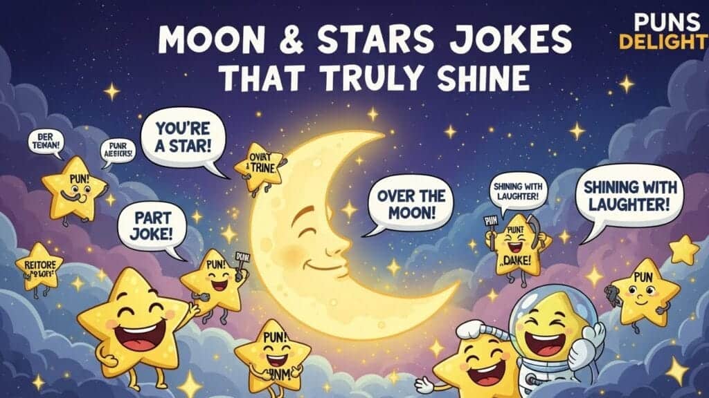 🌕250+ Funny Moon Puns That Are Out of This World 2026🚀🌝 2026 updated 4 moon puns