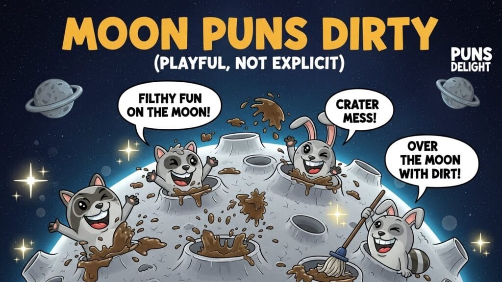 🌕250+ Funny Moon Puns That Are Out of This World 2026🚀🌝 2026 updated 6 moon puns