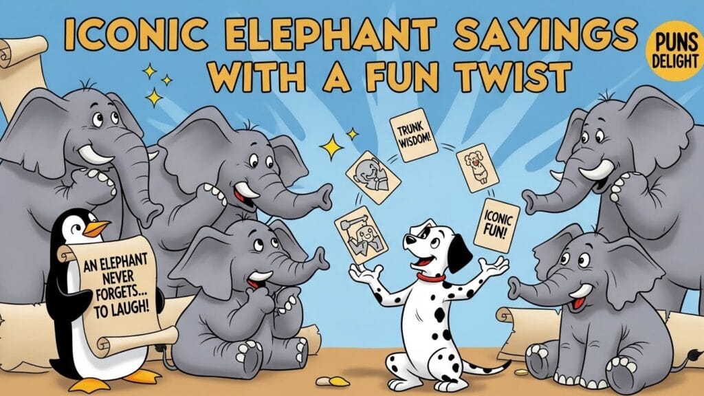 Iconic Elephant Sayings