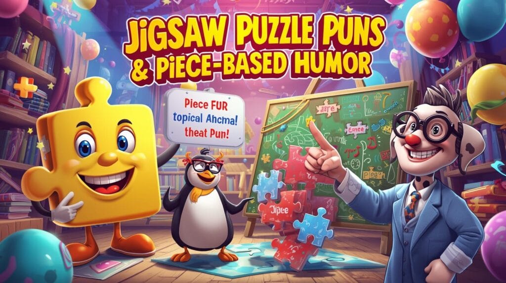 Jigsaw Puzzle Puns & Piece-Based Humor