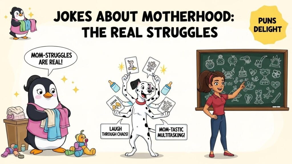 Jokes About Motherhood: The Real Struggles