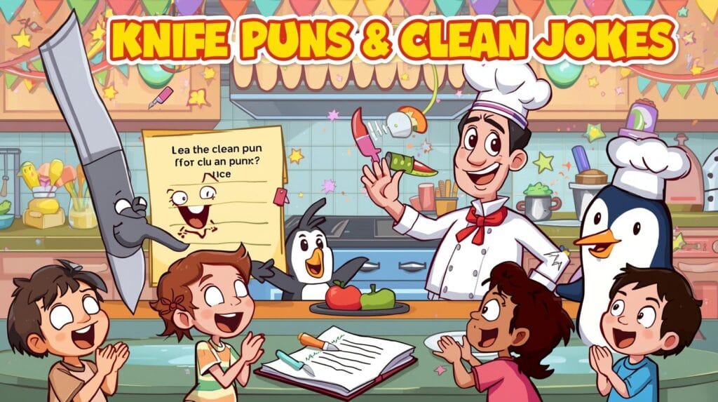 ๐ช 285+ Knife Puns That Will Slice Through Your Boredom (Funny, Clever & Clean) 2026 9 Knife Puns for Kids & Clean Jokes
