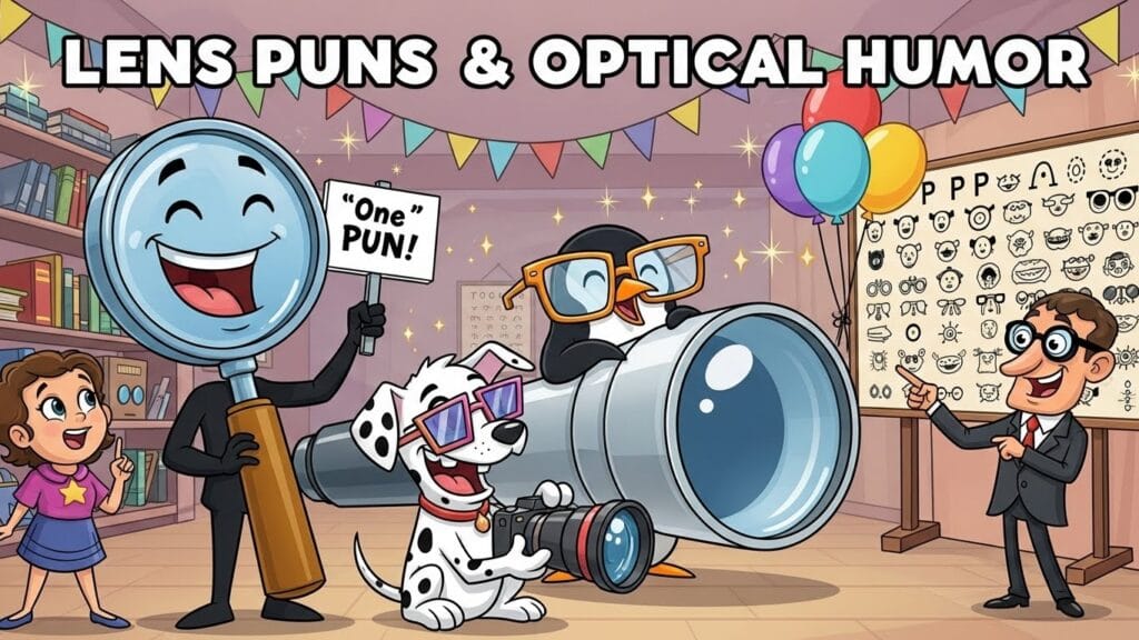 Lens Puns & Optical Humor